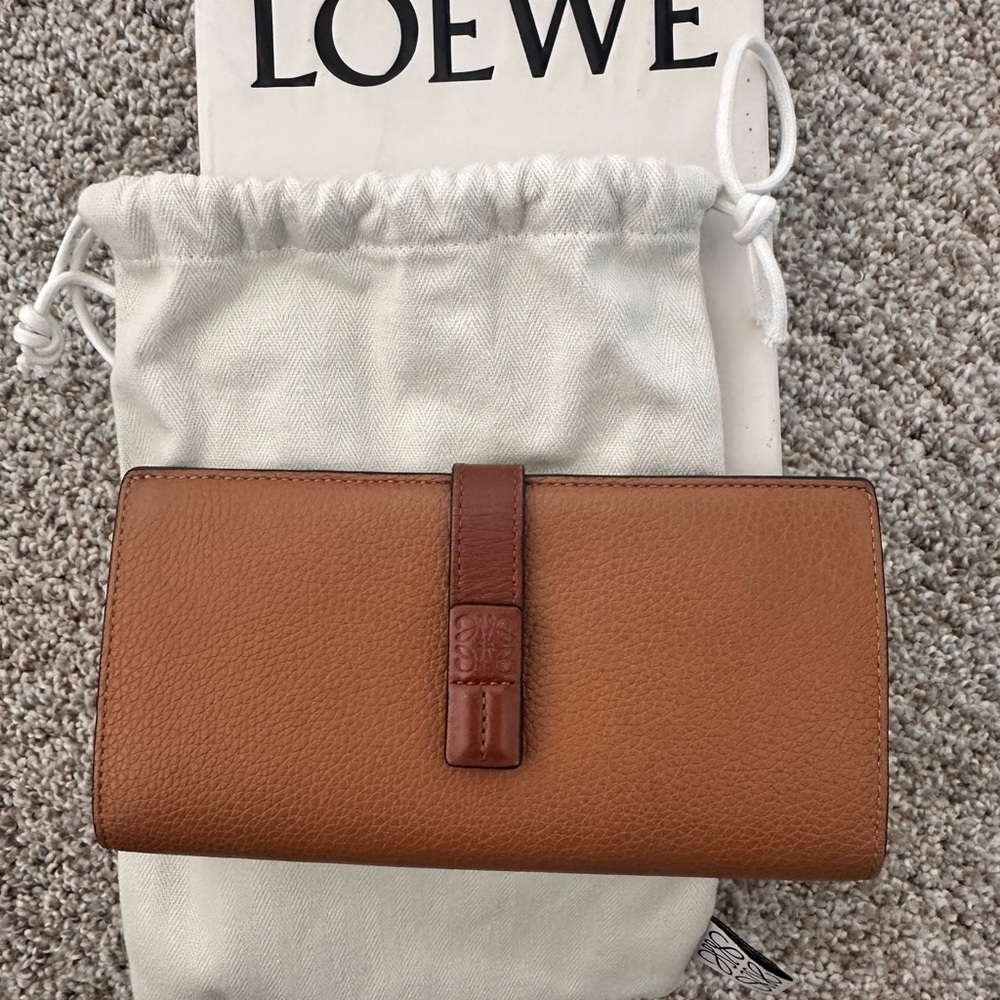 Loewe Brown Leather BiFold Wallet